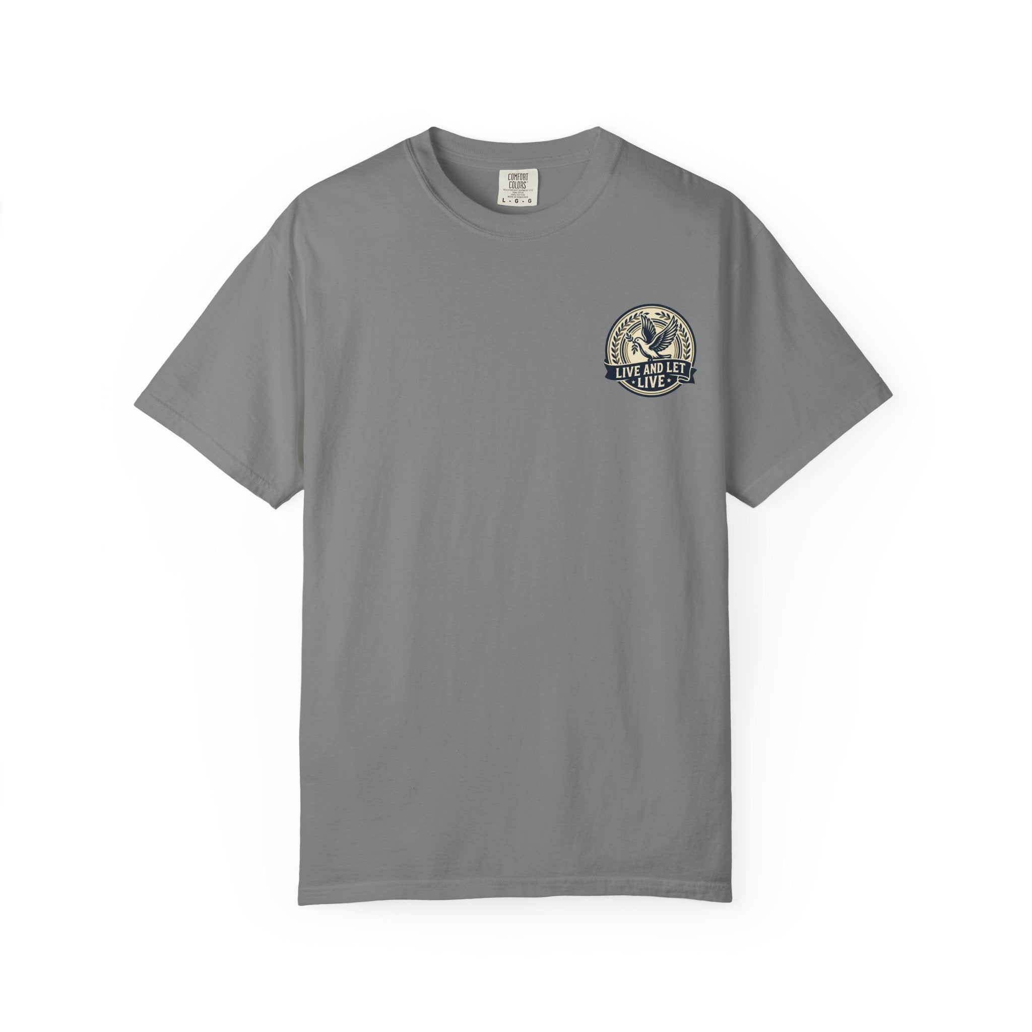 Little Bird Tee — Moody Swirl Back-Print T-Shirt