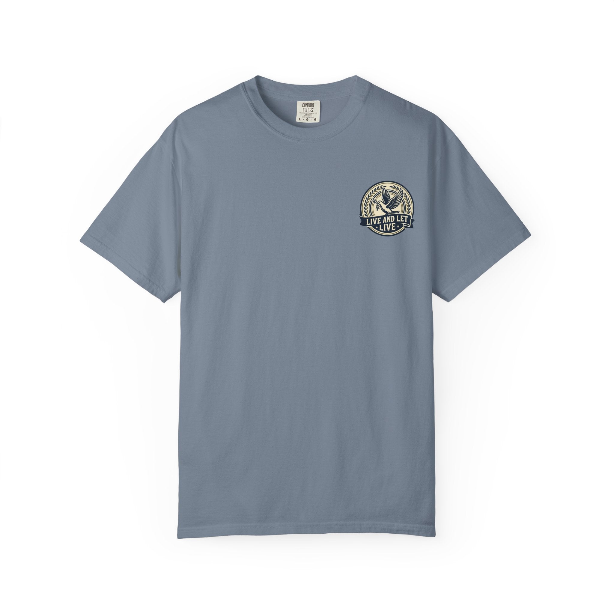 Little Bird Tee — Moody Swirl Back-Print T-Shirt