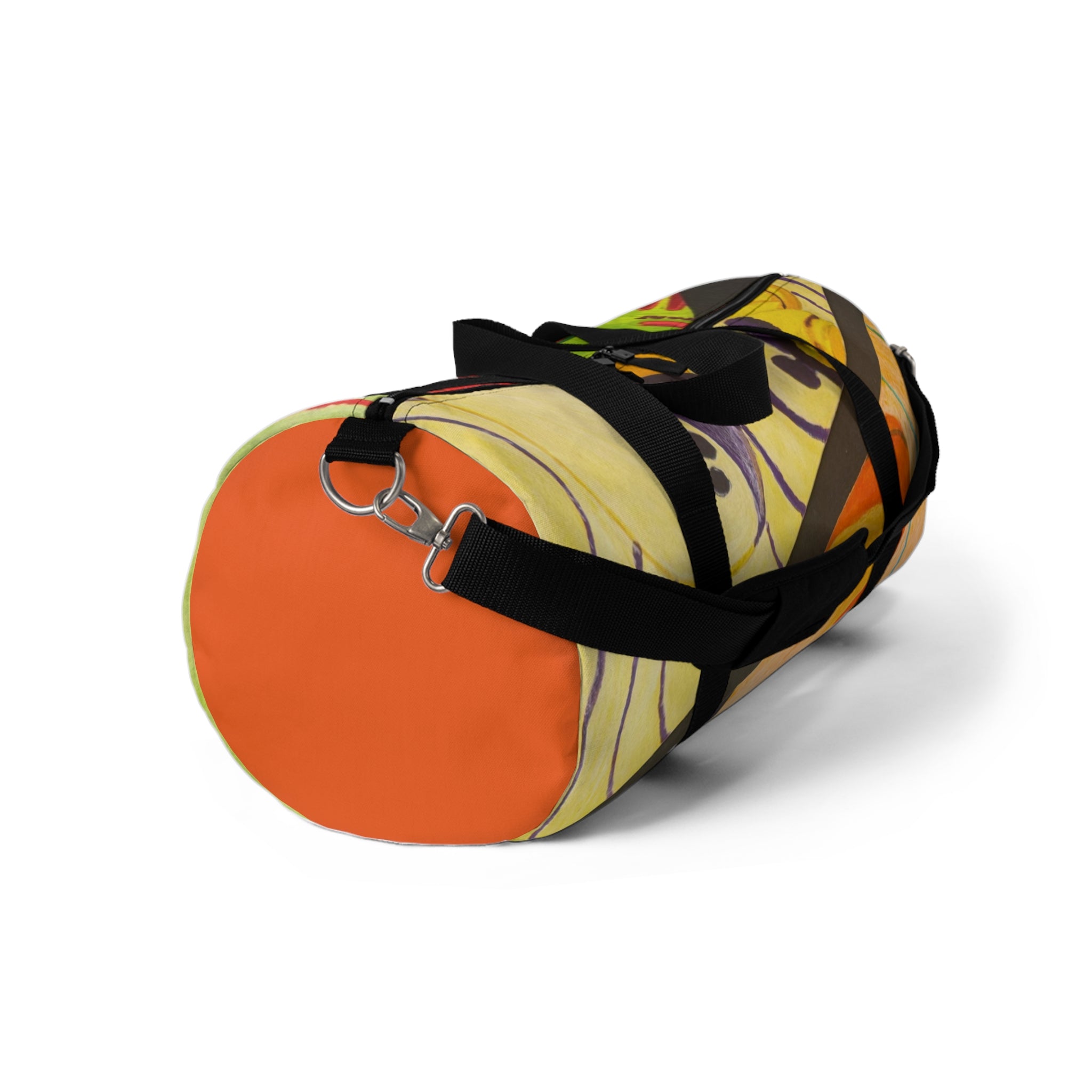 Artistic Gaming Duffel Bag — Hand-Painted Ocean Vibe Travel Bag