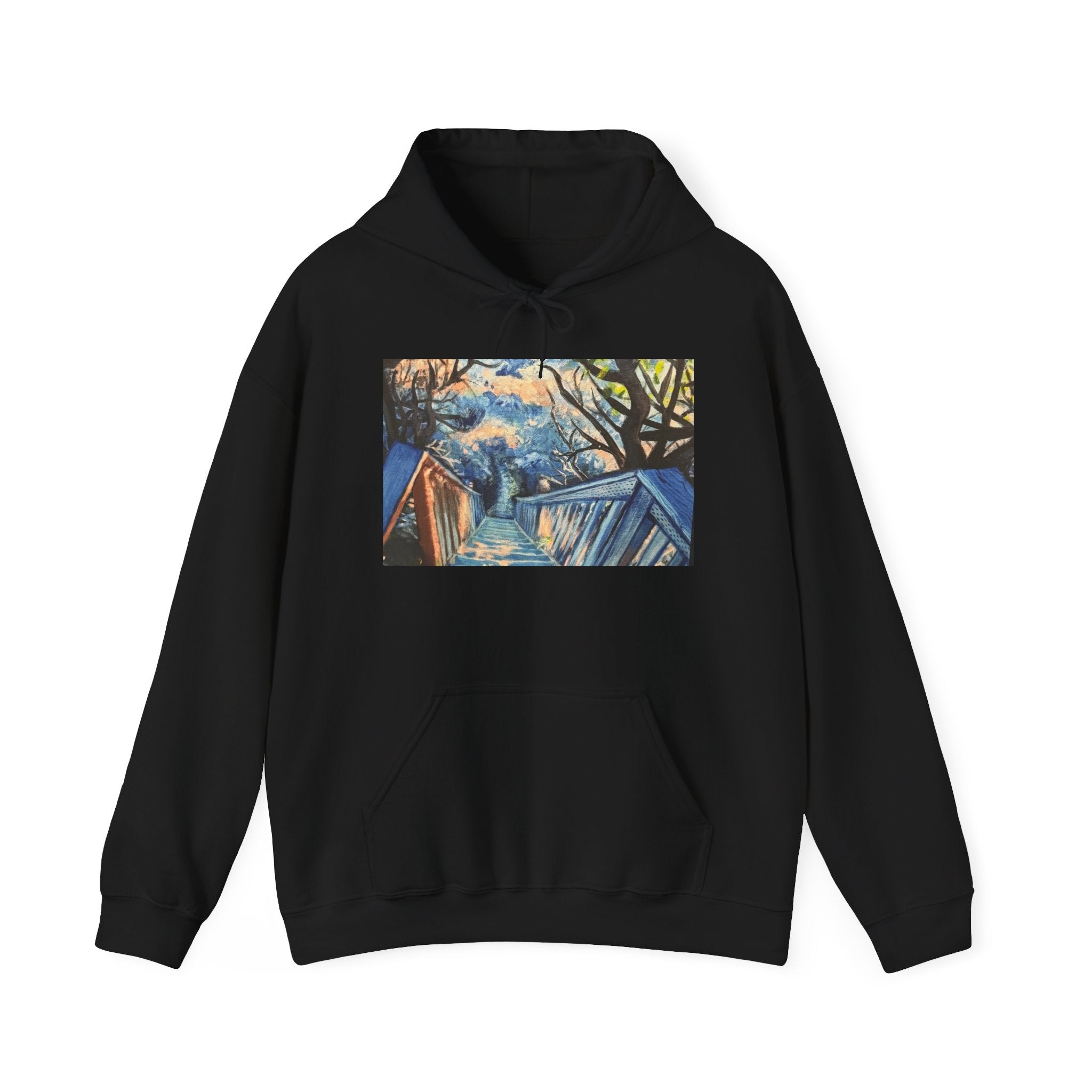 Steps to the Pacific Hoodie |  Illustration by Aylah Johnson