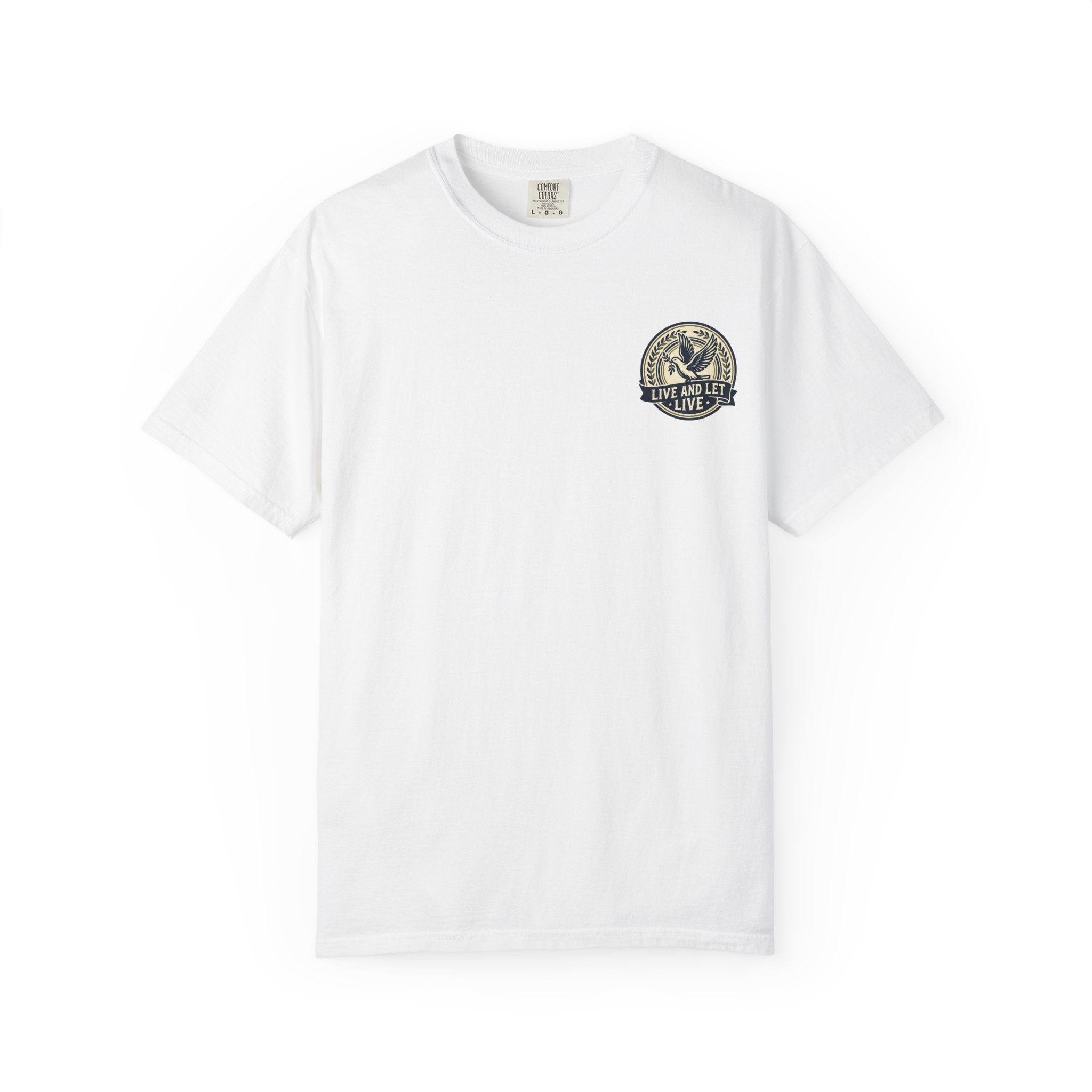 Little Bird Tee — Moody Swirl Back-Print T-Shirt