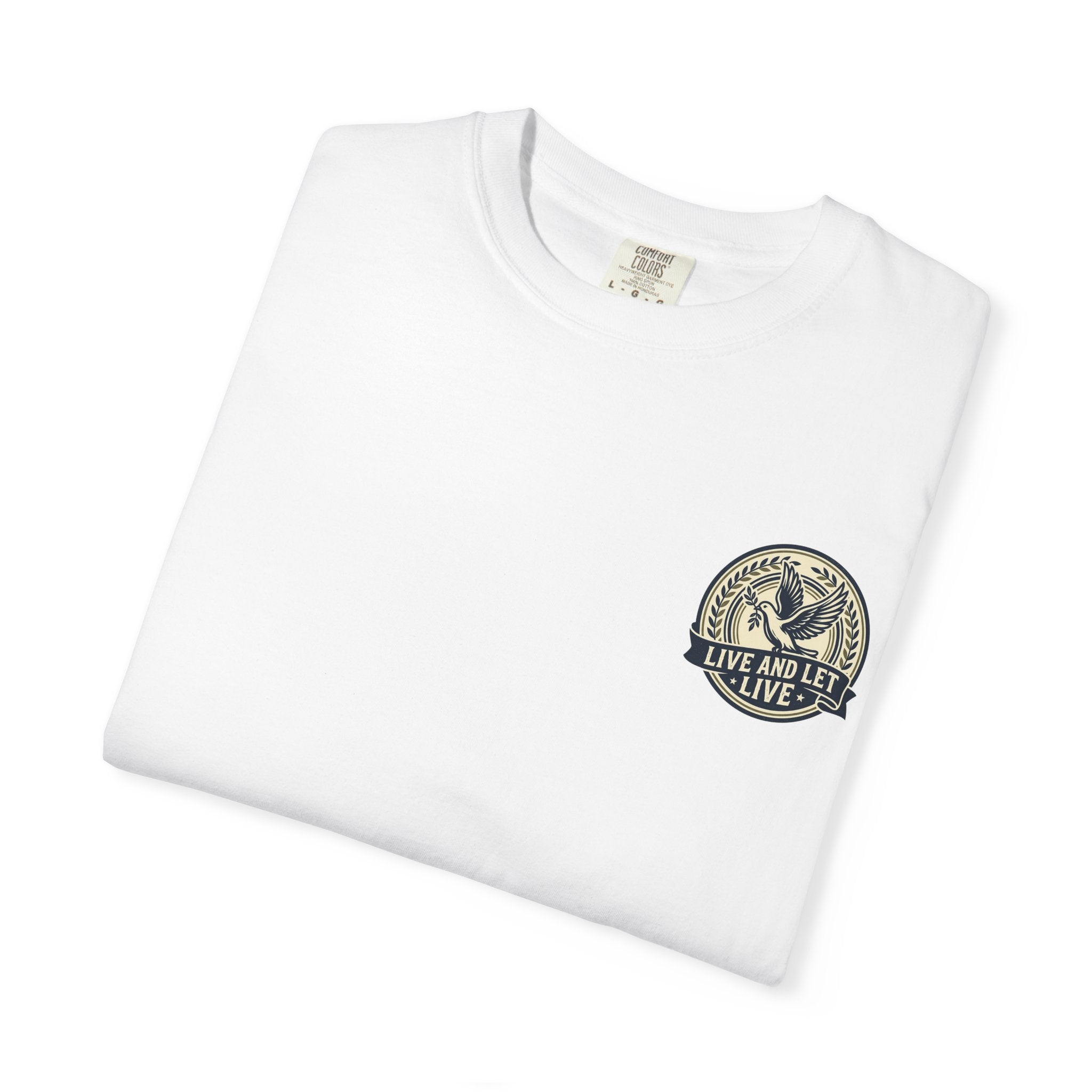 Little Bird Tee — Moody Swirl Back-Print T-Shirt