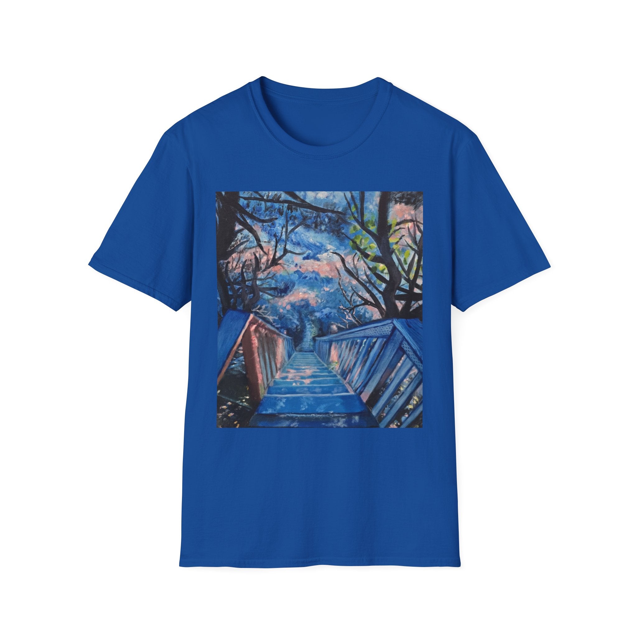 Steps to the Pacific T-Shirt — Dreamy Art Tee