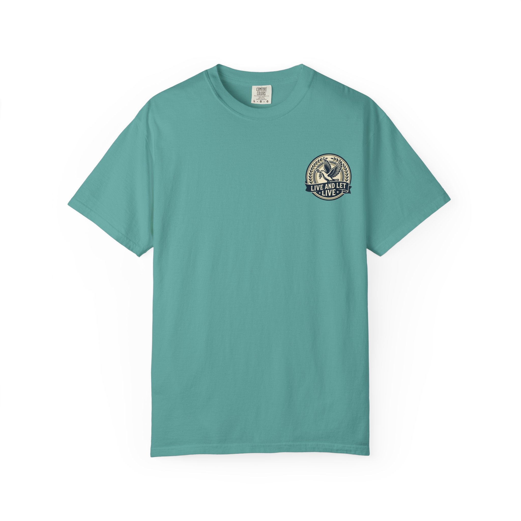 Little Bird Tee — Moody Swirl Back-Print T-Shirt
