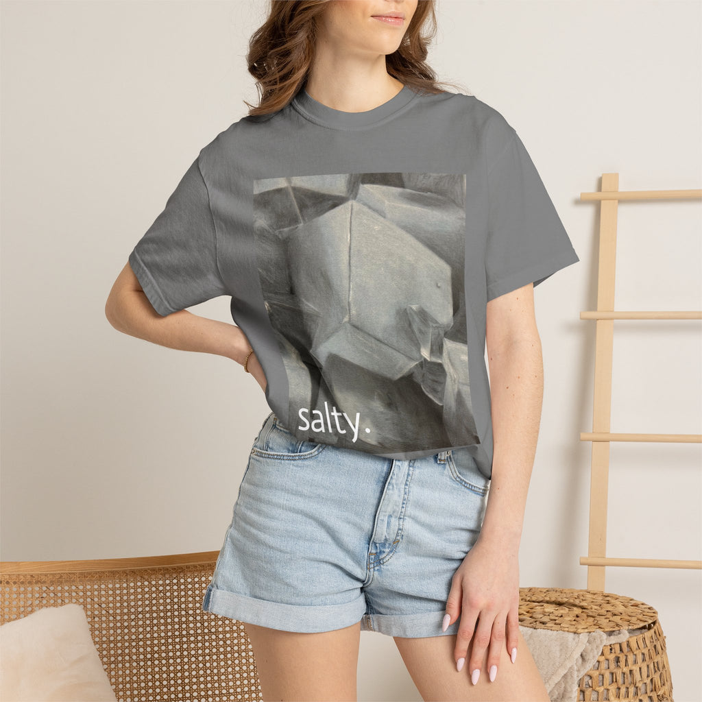 T-Shirt — Vintage Ice Cube Photo Tee with “Salty” Script