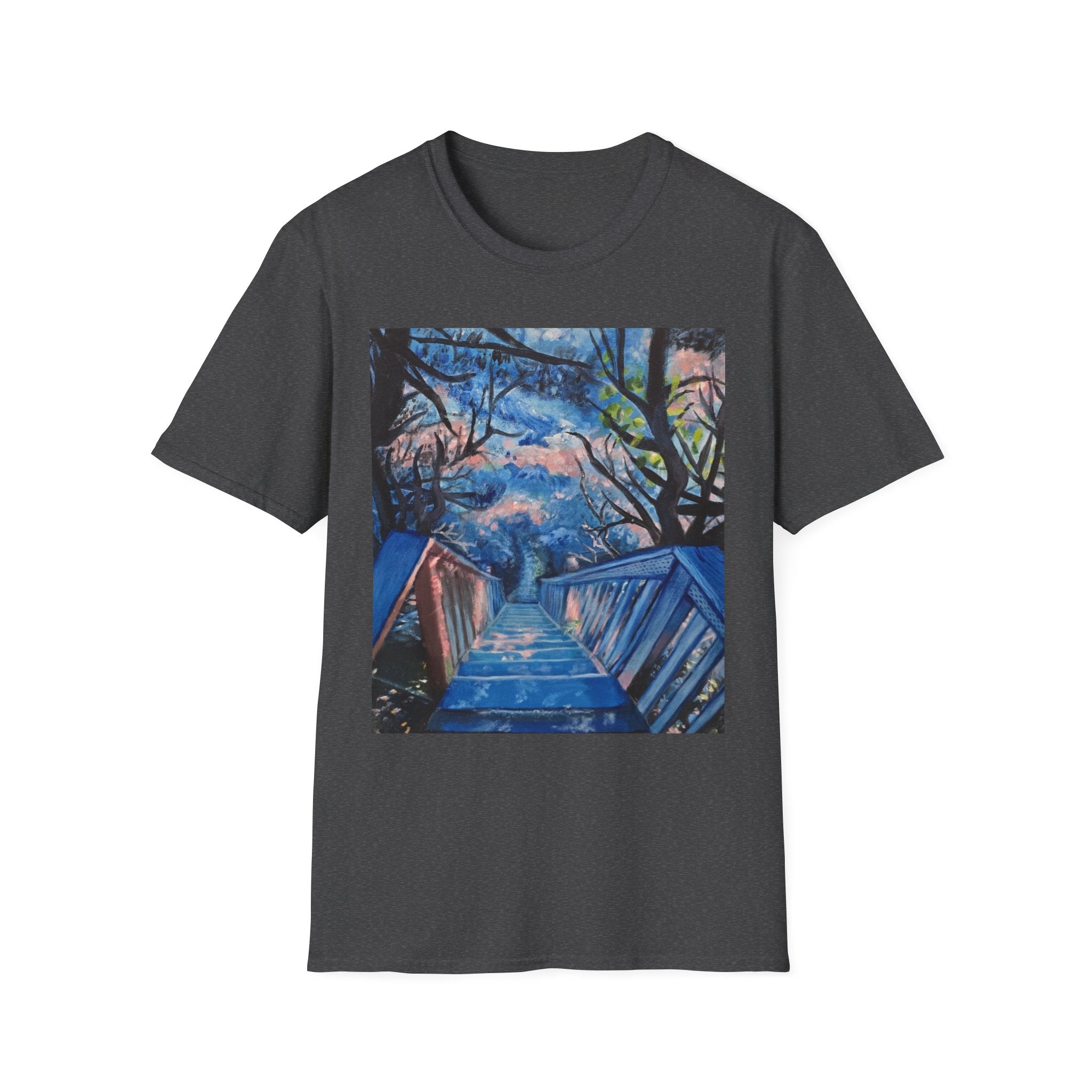 Steps to the Pacific T-Shirt — Dreamy Art Tee