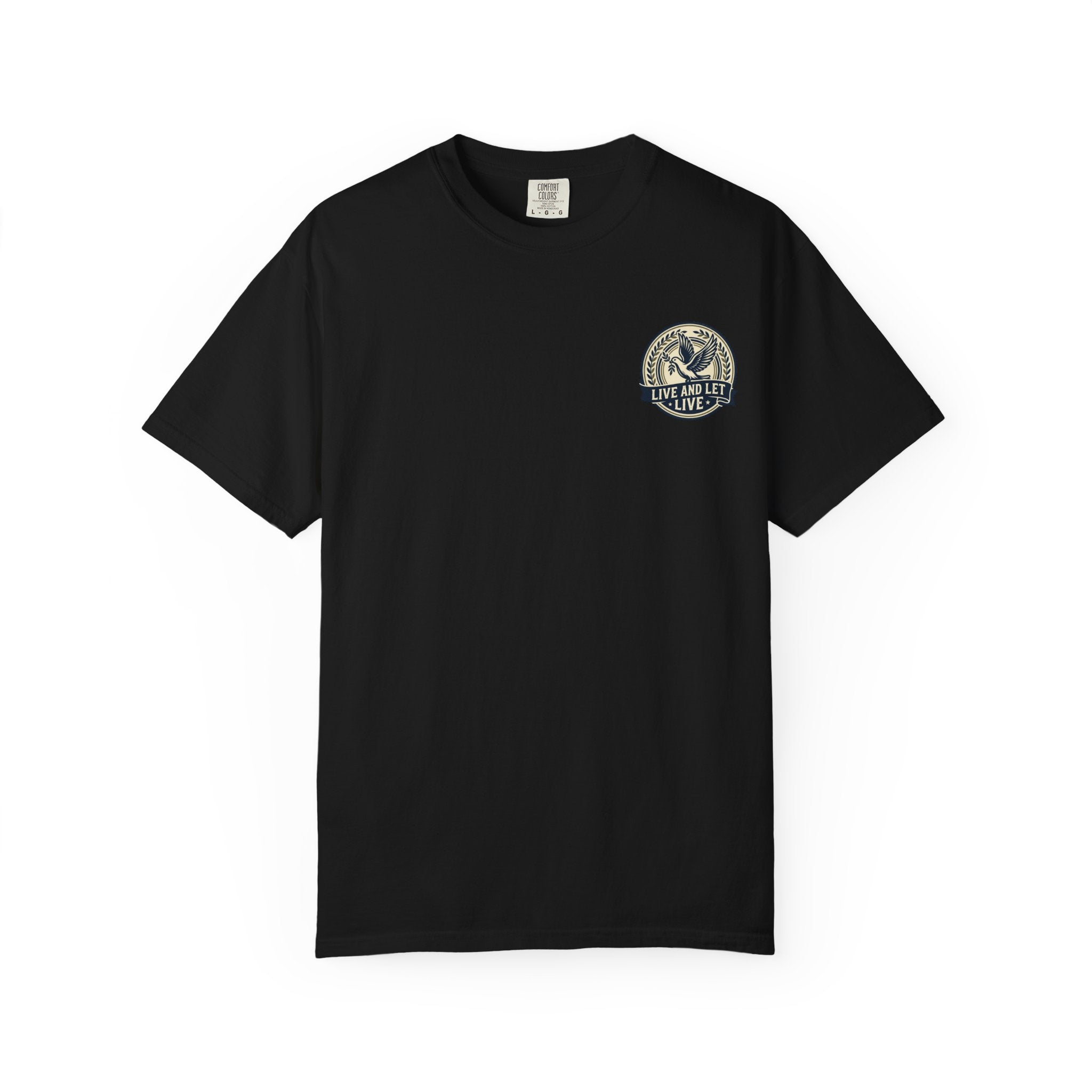 Little Bird Tee — Moody Swirl Back-Print T-Shirt
