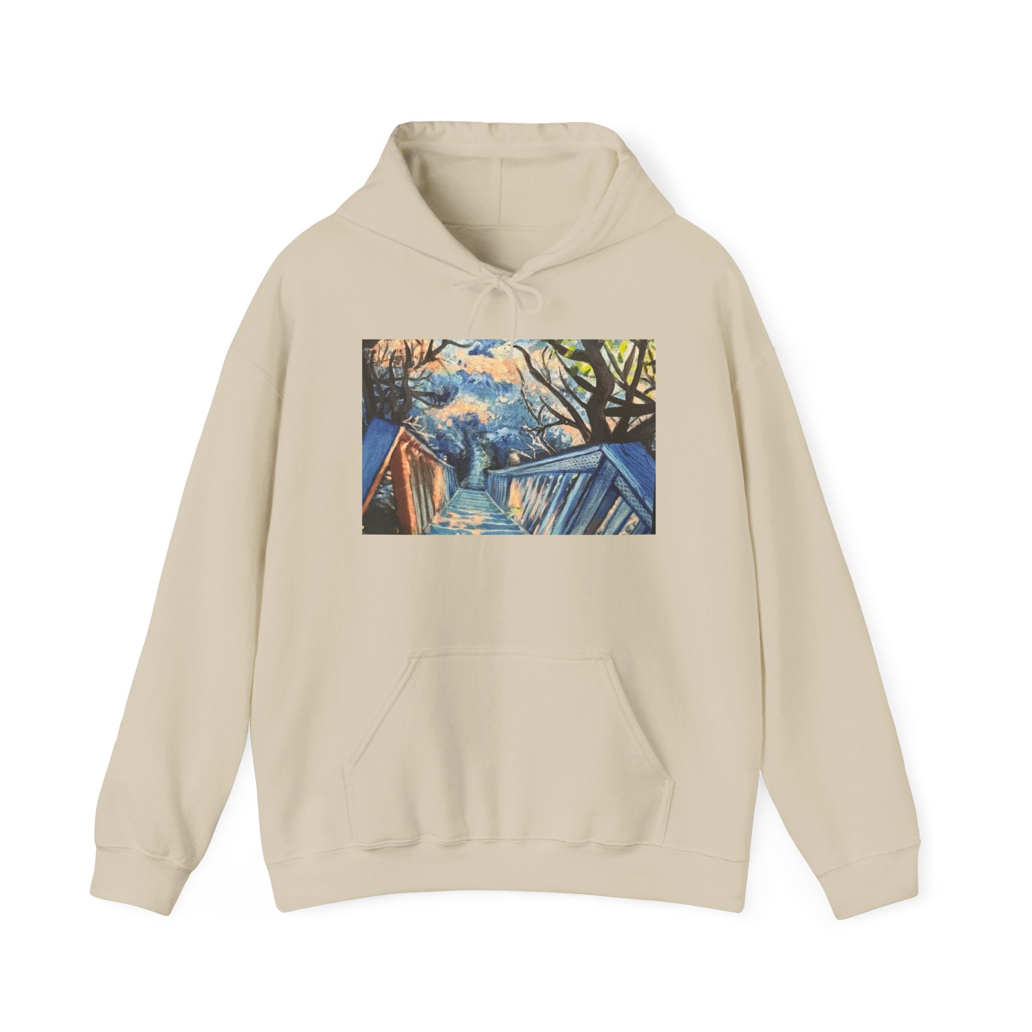 Steps to the Pacific Hoodie |  Illustration by Aylah Johnson