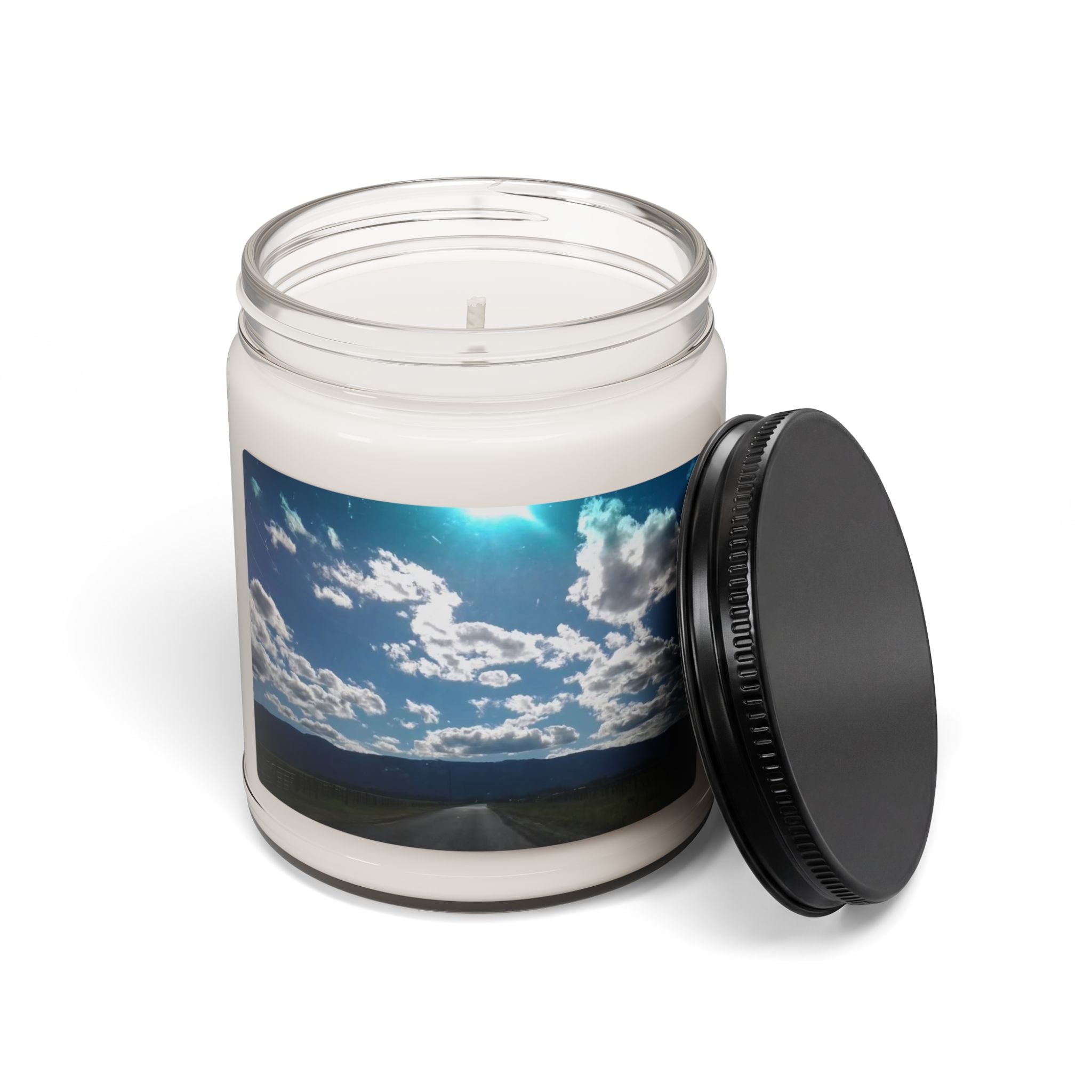 Road Trip Sky Scented Soy Candle — 9oz Jar with Fresh Air Aroma
