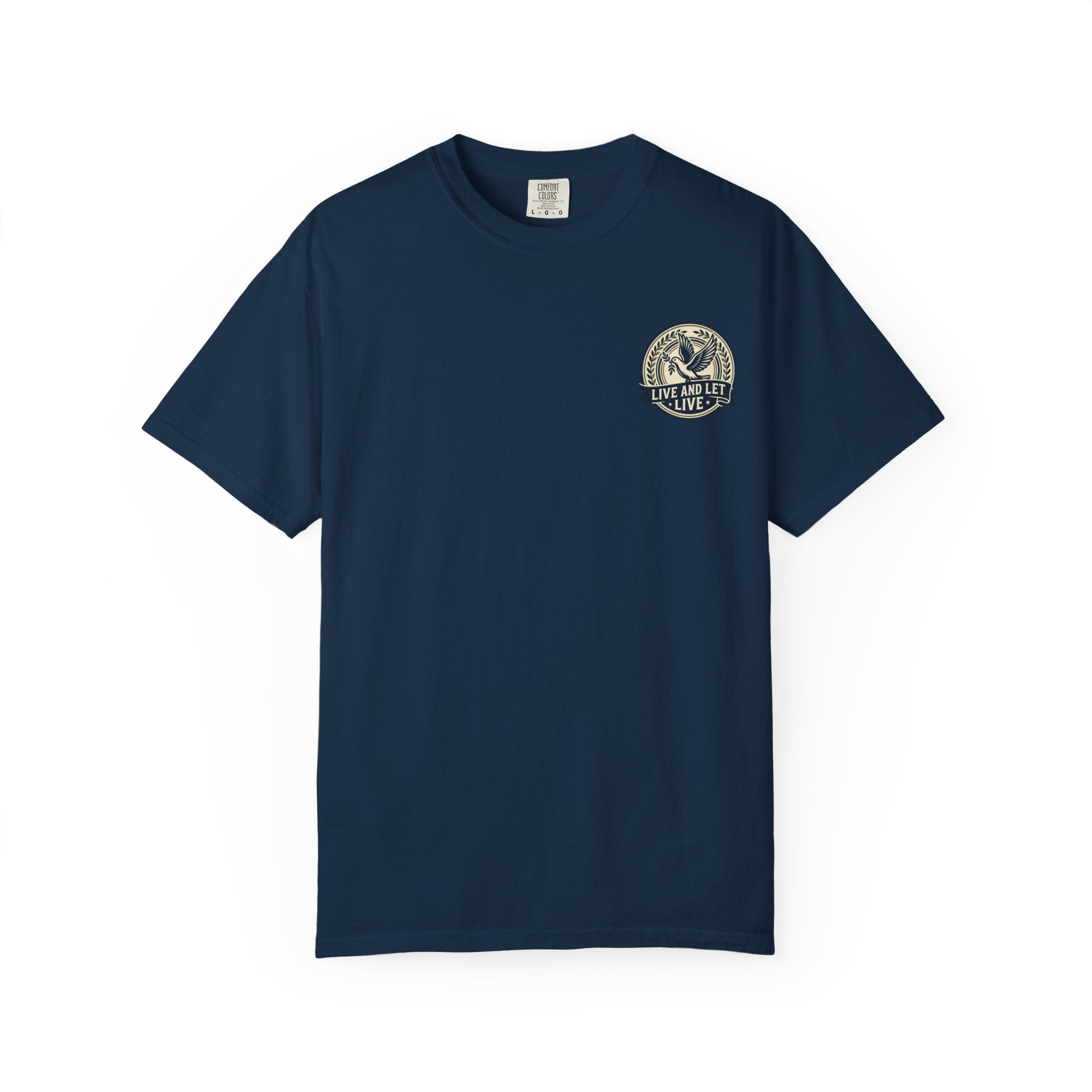 Little Bird Tee — Moody Swirl Back-Print T-Shirt